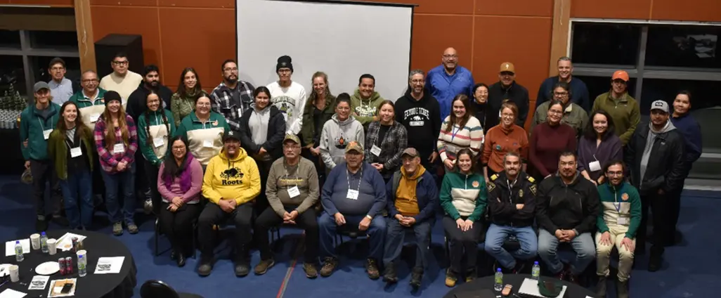 Participants in the Climate Change Adaptation and Environmental Emergency Preparedness Workshop held in Mistissini in November 2025 (Photo: Cree Nation Government)